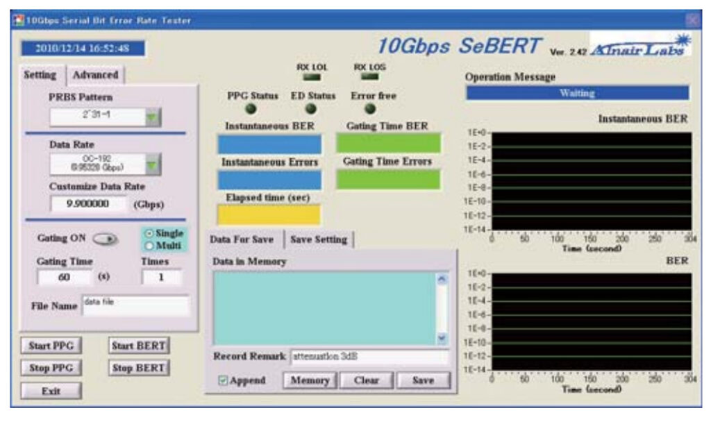 10 Gb:s Bert With Optional Sfp+:xfp Module Slot(sebert 100) 3